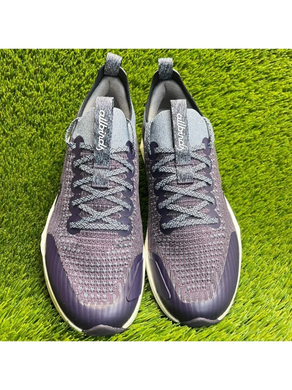 Allbirds Tree Flyer 2 Womens Size 9 Thunder Purple White Running Shoes Sneakers